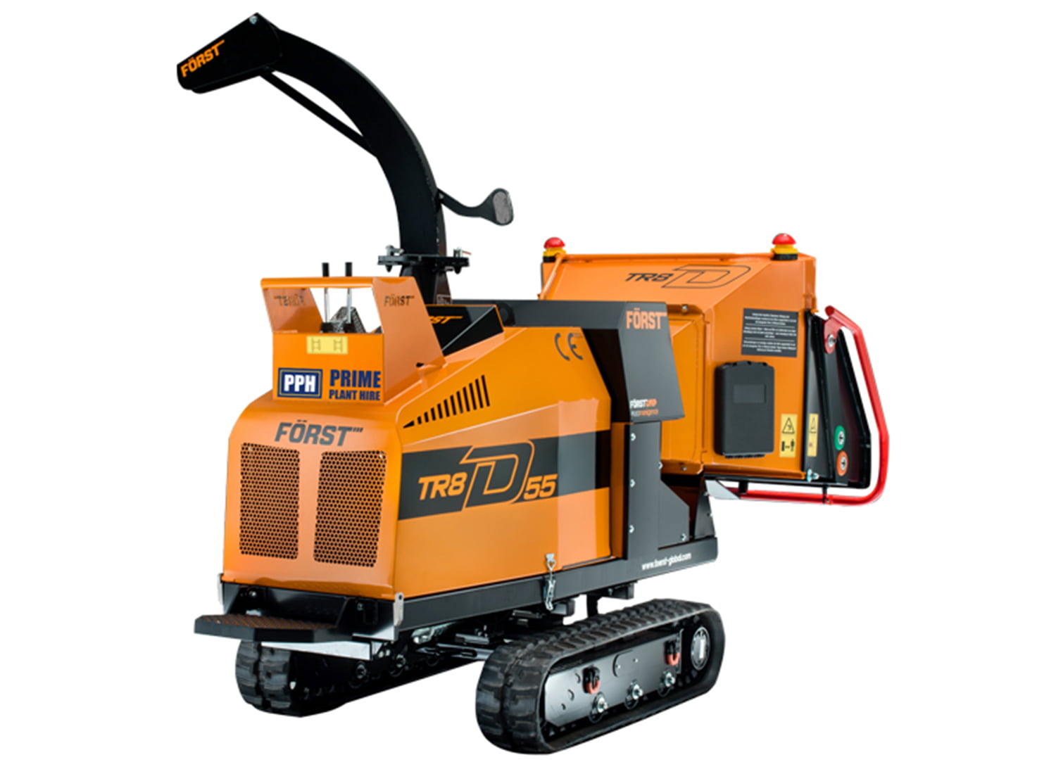 Tracked Wood Chippers for Hire